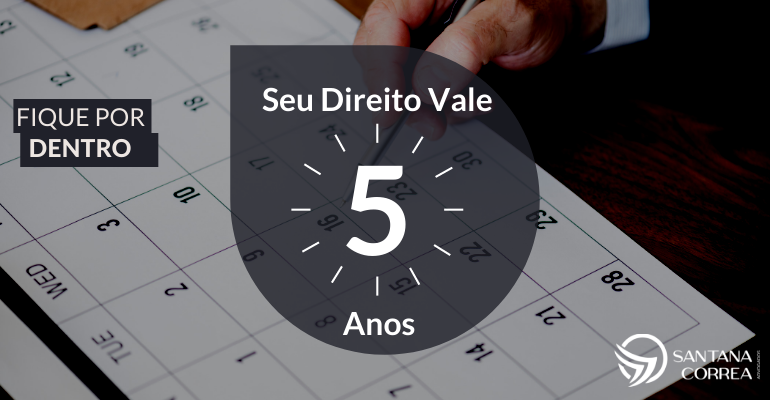 CONSUMIDOR TEM CINCO ANOS PARA RECLAMAR SEUS DIREITOS